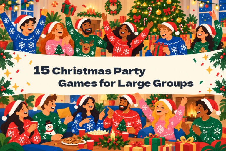 Christmas party games for large groups